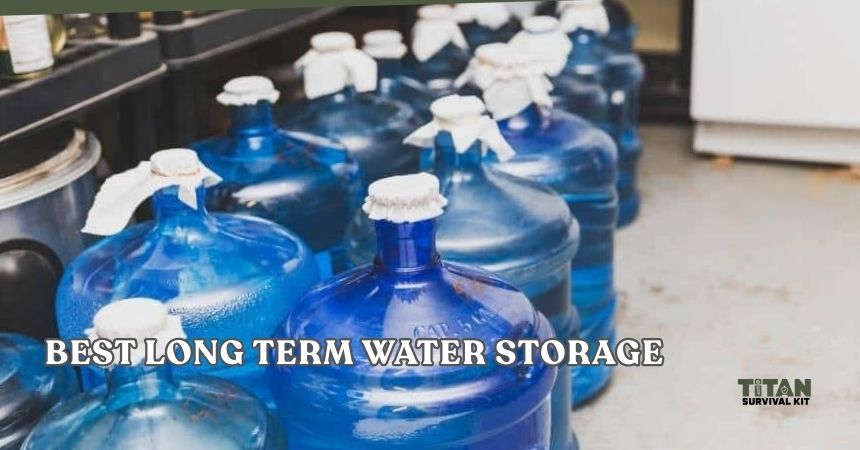 best long term water storage