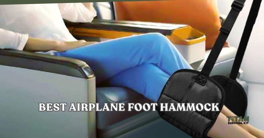 best airplane foot hammock