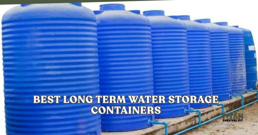 best long term water storage containers