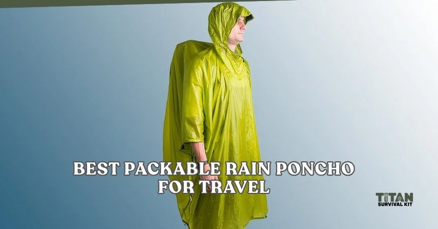 best packable rain poncho for travel