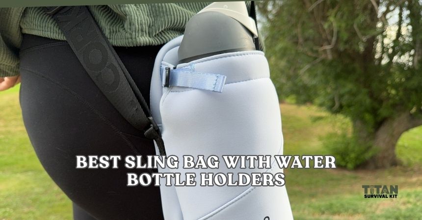 best sling bag with water bottle holders