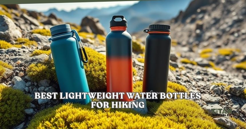 best lightweight water bottles for hiking