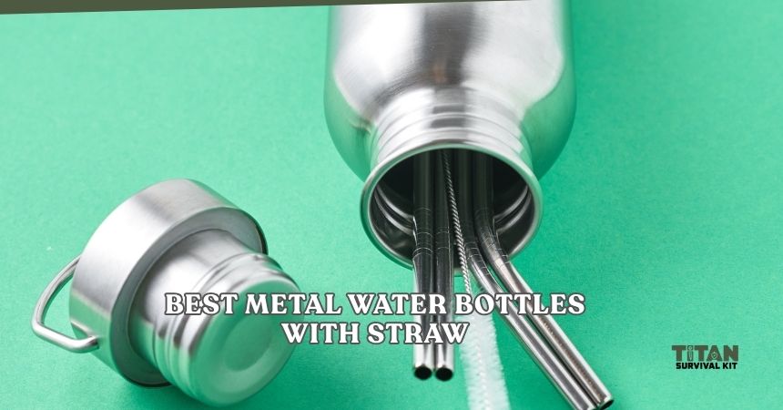 best metal water bottles with straw