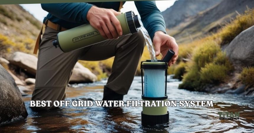best off grid water filtration system