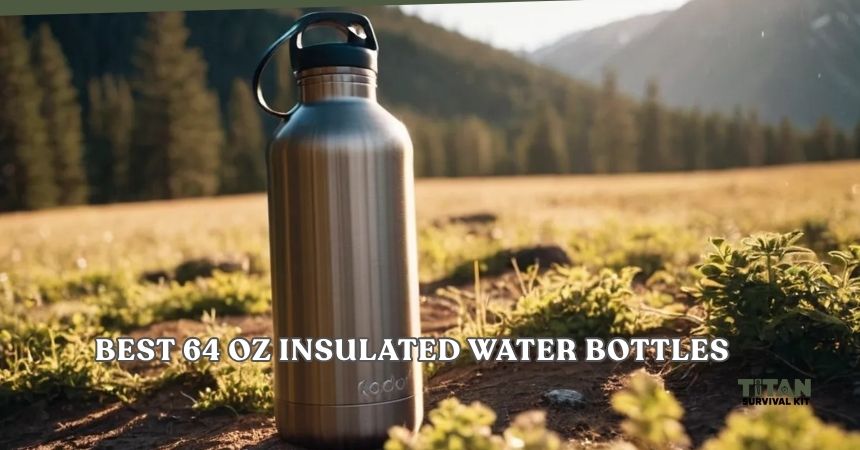 best 64 oz insulated water bottles
