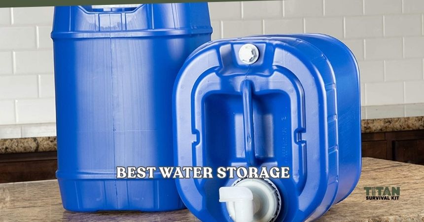 best water storage