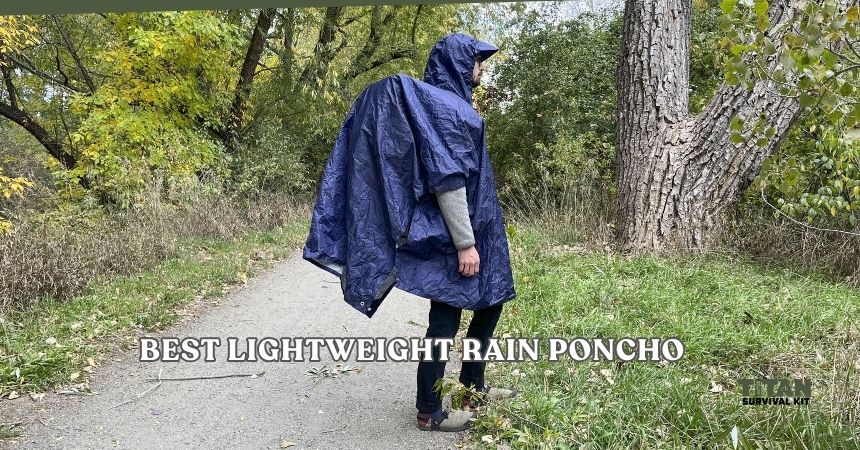 best lightweight rain poncho