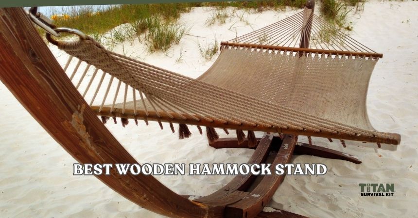 best wooden hammock stand